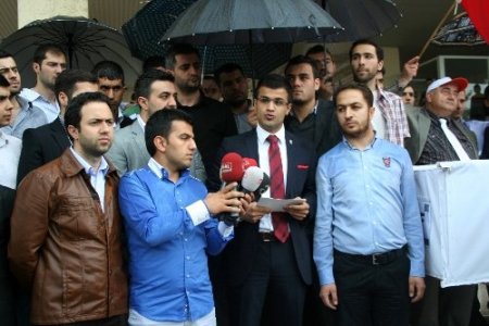 AK Partili gençler, IMF'nin cenaze namazını kıldı