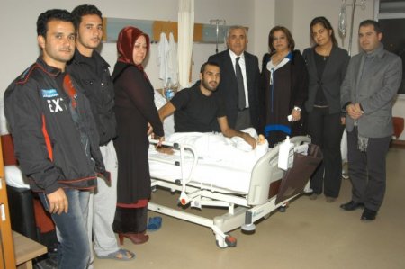 AK Partililer Suriyeli hastaları ziyaret etti