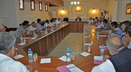 AK Parti'ye geçen Midyat Belediyesi ilk meclis toplantısını yaptı