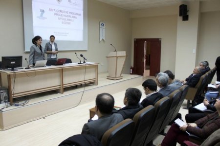 Akademik personele proje hazırlama eğitimi