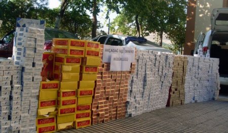 Akçadağ'da 13 bin 480 paket kaçak sigara ele geçirildi