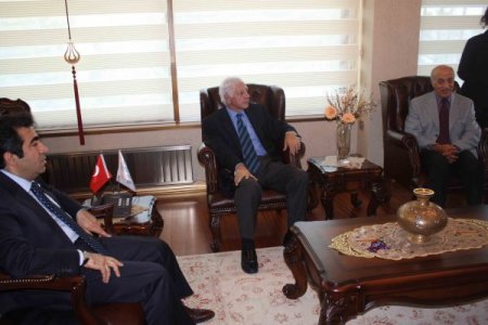 Akdeniz Oyunları Komisyon Başkanı Ammar Addadi Mersin’e Geldi