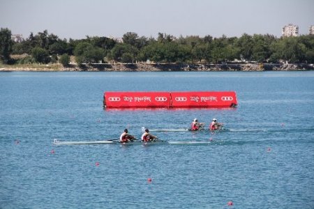 Akdeniz Oyunları kürek yarışları Adana’da başladı