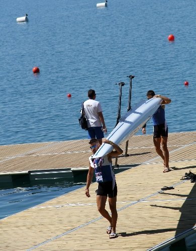 Akdeniz Oyunları kürek yarışları Adana’da başladı