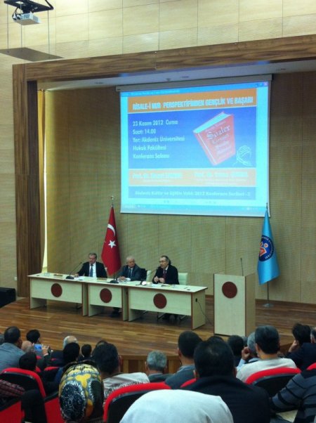 Akdeniz Üniversitesi'nde Risale-i Nur konuşuldu