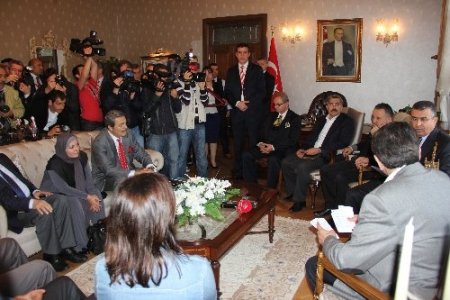 Akil Adamlar Heyeti, Vali Lekesiz ve Başkan Savaş'ı ziyaret etti