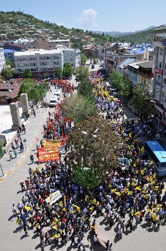 Akil İnsanlar, Tunceli’de 1 Mayıs kutlamalarına katıldı