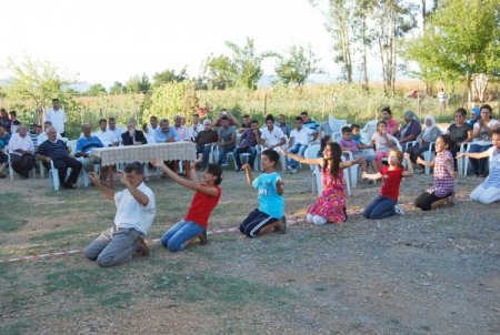 Akköprü'de Hasat Şenliği Yapıldı