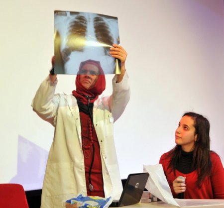 AKMEK kursların birinci dönemini şenlikle kapattı