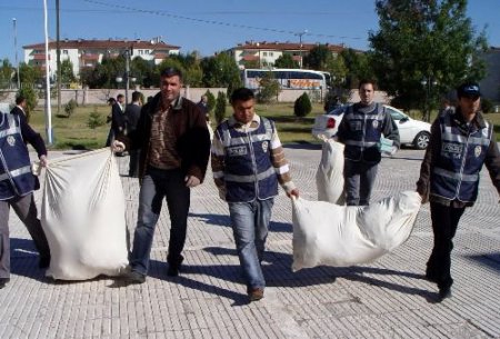 Aksaray'da 64 Kilogram Esrar Ele Geçirildi