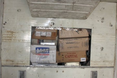 Aksaray'da 79 bin paket gümrük kaçağı sigara yakalandı