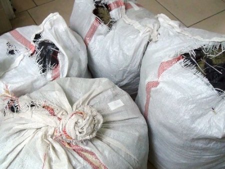 Aksaray’da durdurulan kamyonda 32 kilo esrar çıktı