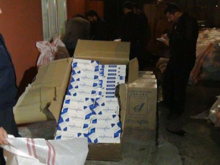 Aksaray’da kaçak sigara operasyonu