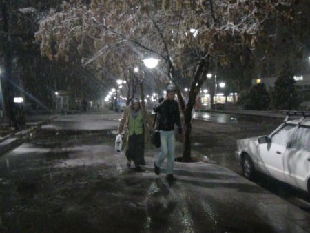 Aksaray’da kar yağışı