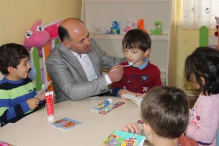 Aksaray’da miniklere diş sağlığı eğitimi verildi