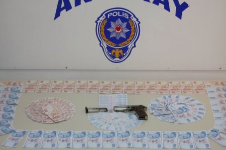 Aksaray'da sahte para operasyonu