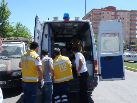 Aksaray'da trafik kazası: 1 yaralı