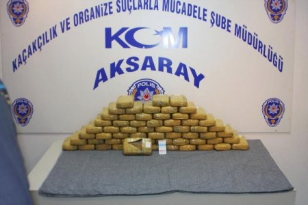 Aksaray'da uyuşturucu operasyonu