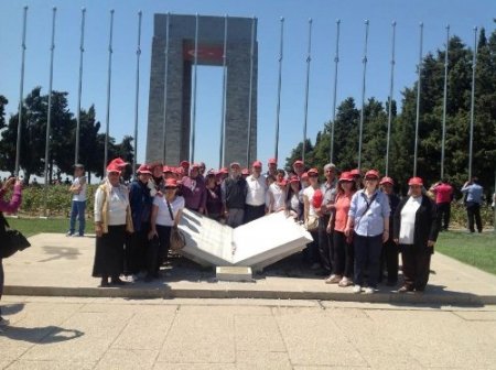 Aksu Belediyesi'nin Çanakkale gezisi büyük ilgi görüyor