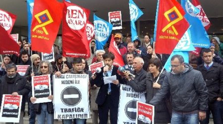 Akün ve Şinasi sahnesinin satışı protesto edildi