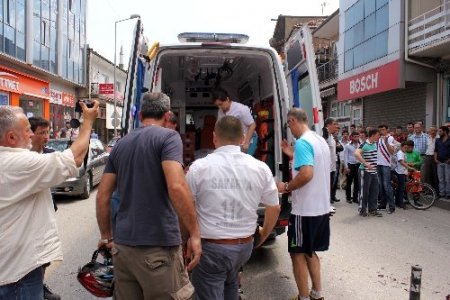 Akyazı'da bisiklet turunda kaza: 2 yaralı