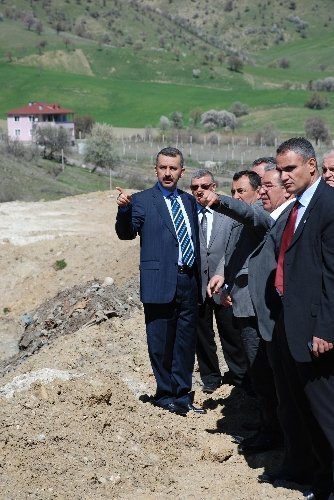 Akyurt’a bağlı köylerin altyapı sorunları gideriliyor