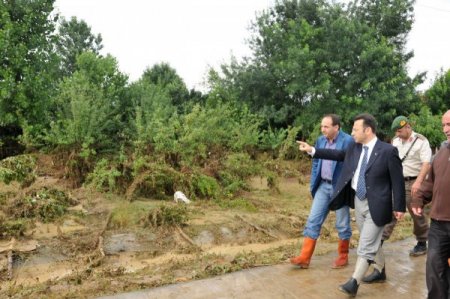 Alaçam'daki Sel Baskını Hafif Atlatıldı