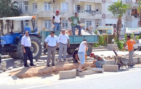 Alanya cezaevinde kalan hükümlüler belediyenin işçisi gibi çalışıyor