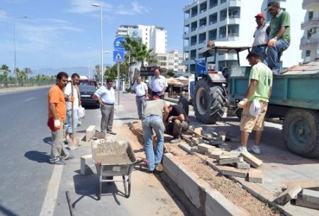 Alanya cezaevinde kalan hükümlüler belediyenin işçisi gibi çalışıyor