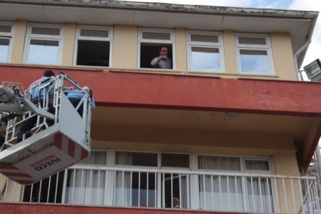 Alanya Devlet Hastanesi'nde yangın tatbikatı