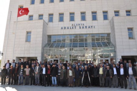 Alanya’da 401 kişilik duruşma