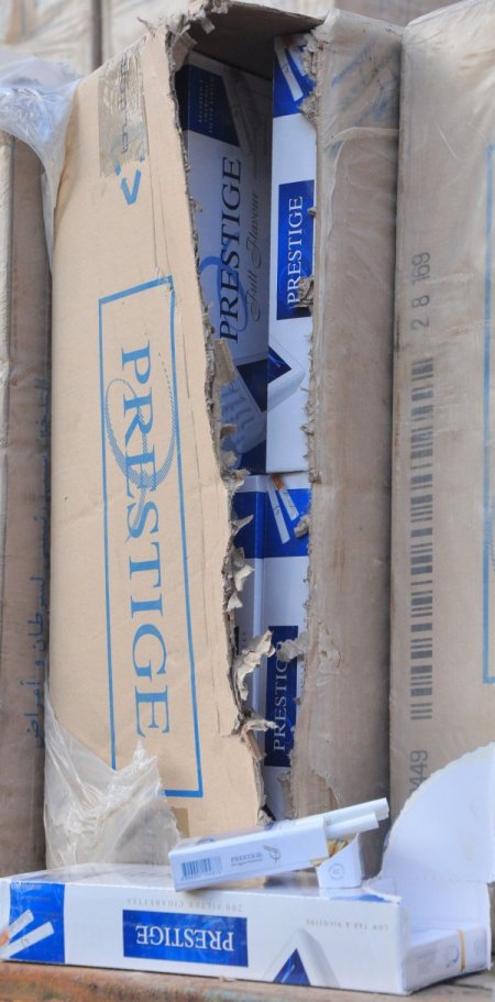 Alanya'da 9 ayda 110 bin paket sahte sigara ele geçirildi