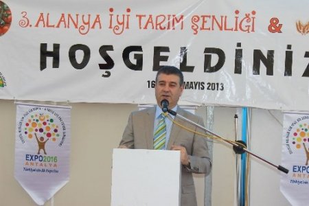 Alanya'da tarım şenliğine 40 firma katıldı