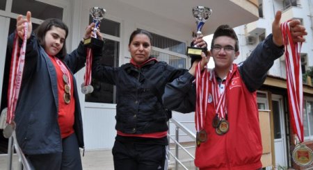 Alanyalı engelli öğrenciler spor başarılarını uluslararası alana taşıyor