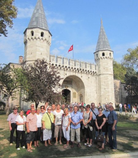 Alanyalı Finliler İstanbul'a hayran kaldı