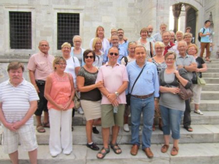 Alanyalı Finliler İstanbul'a hayran kaldı