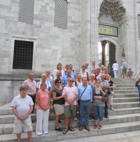 Alanyalı Finliler İstanbul'a hayran kaldı