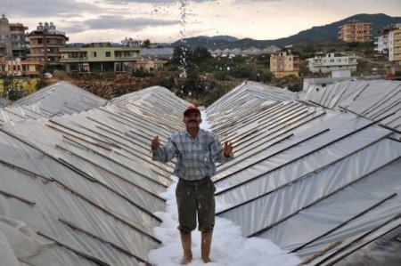 Alanya’yı hortum, sağanak yağış ve heyelandan sonra dolu vurdu