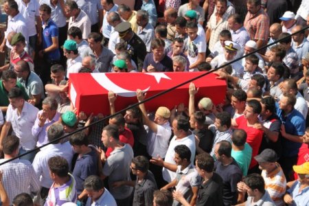 Alaplı şehidini, yaklaşık 5 bin kişiyle sonsuzluğa uğurladı