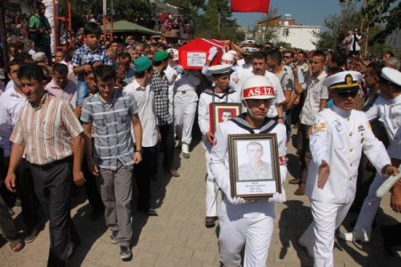 Alaplı şehidini, yaklaşık 5 bin kişiyle sonsuzluğa uğurladı