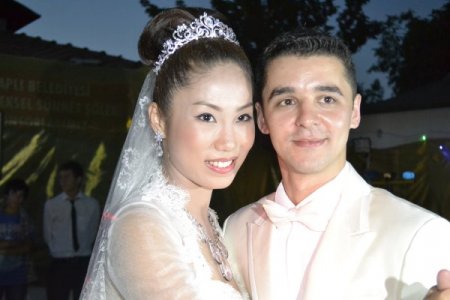 Alaplı’ya Çinli Gelin Geldi