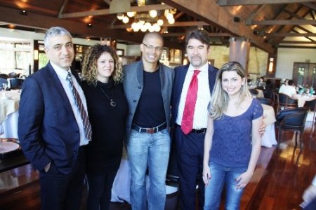 Alex, Türk heyetiyle memleketinde bir araya geldi (Özel)