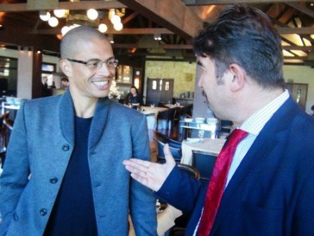 Alex, Türk heyetiyle memleketinde bir araya geldi (Özel)