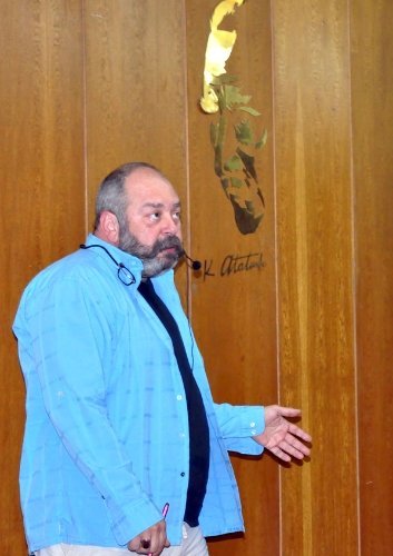 Ali Düşenkalkar üniversitelilerle buluştu