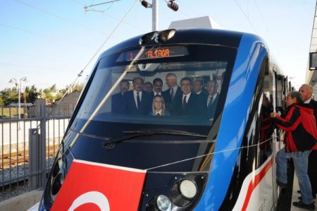 Aliağa-menderes Hattı Pazar Günü Faaliyete Geçiyor