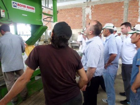 Aliağalı Süt Üreticileri Tire Süt Kooperatifi'ni Gezdi