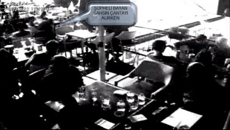 Alışveriş merkezlerinden hırsızlık güvenlik kamerasında