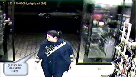 Alışveriş merkezlerinden hırsızlık güvenlik kamerasında