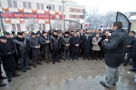 Aliyev, Kiev’de anıldı