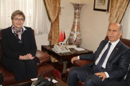 Alman Başkonsolos'tan Vali Harput'a ziyaret